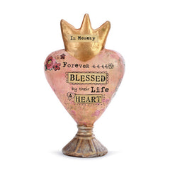 Kelly Rae Roberts Heart Sculpture- Forever Blessed