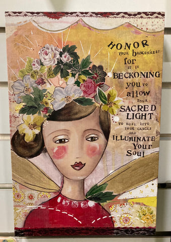 Kelly Rae Roberts 8"x 12" Wall Art-Illuminate Your Soul