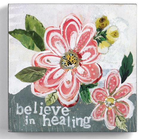 Kelly Rae Roberts 6" Wall Art- Believe in Healing