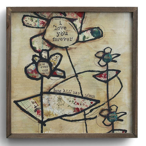 Kelly Rae Roberts Canvas Wall Art -Flower | Garden Gallery Iron Works